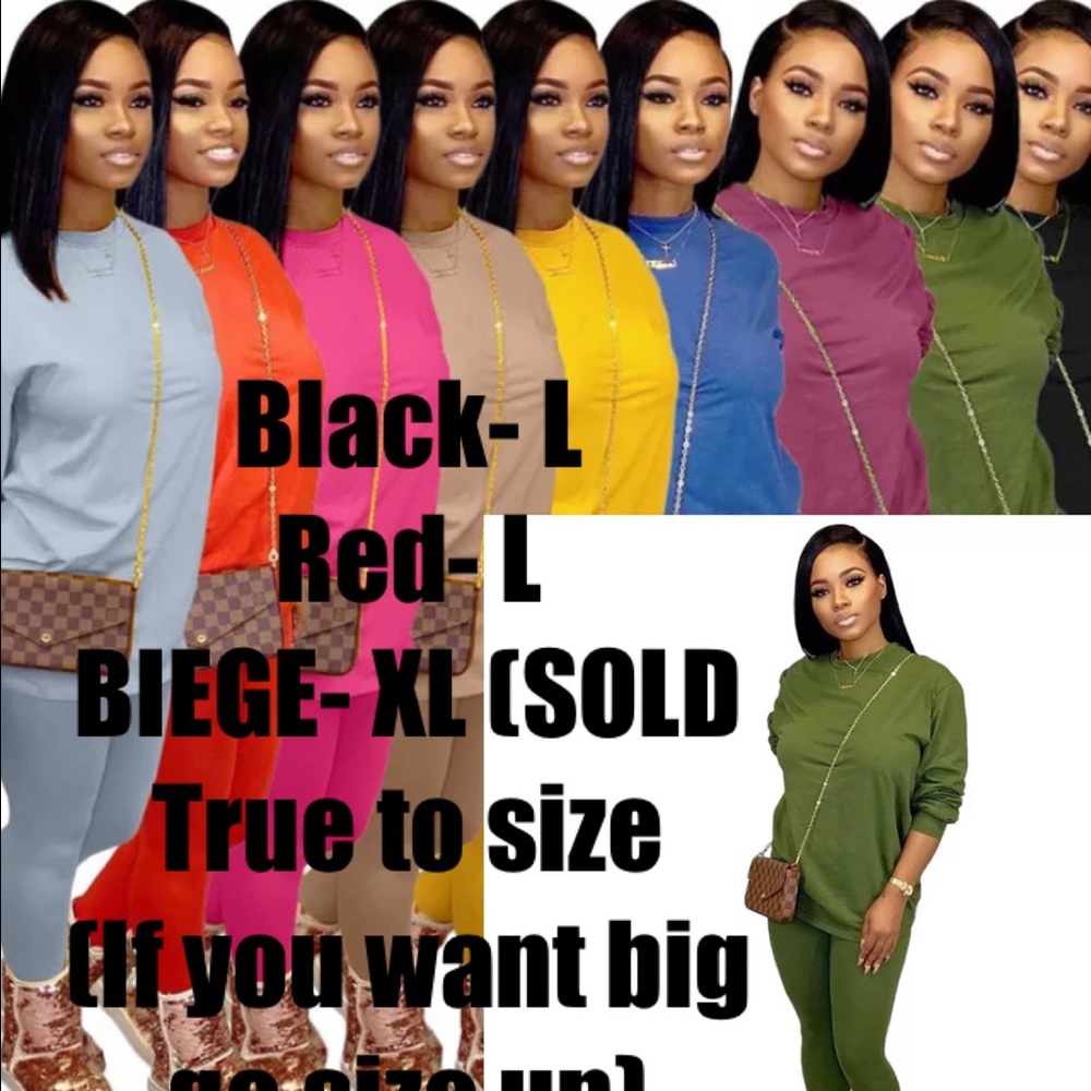 2 piece stretch sweats